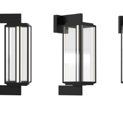 Hurricane Sconce 24inch Render